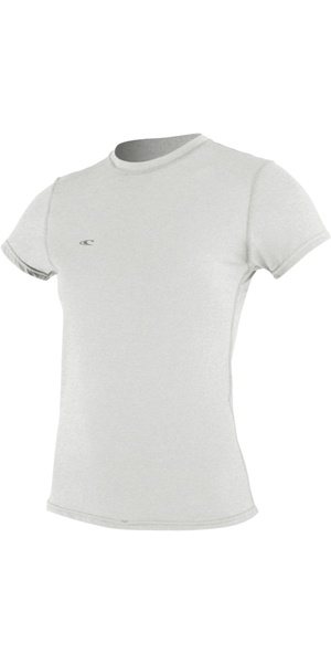 2026 O'Neill Womens Trvlr Hybrid Short Sleeve Sun Shirt 4675 - Overcast